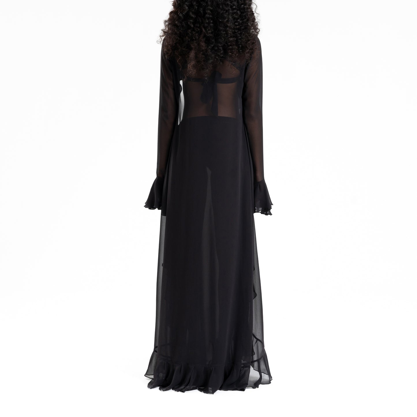 Dark Night Set Long Cover Up + Skirt