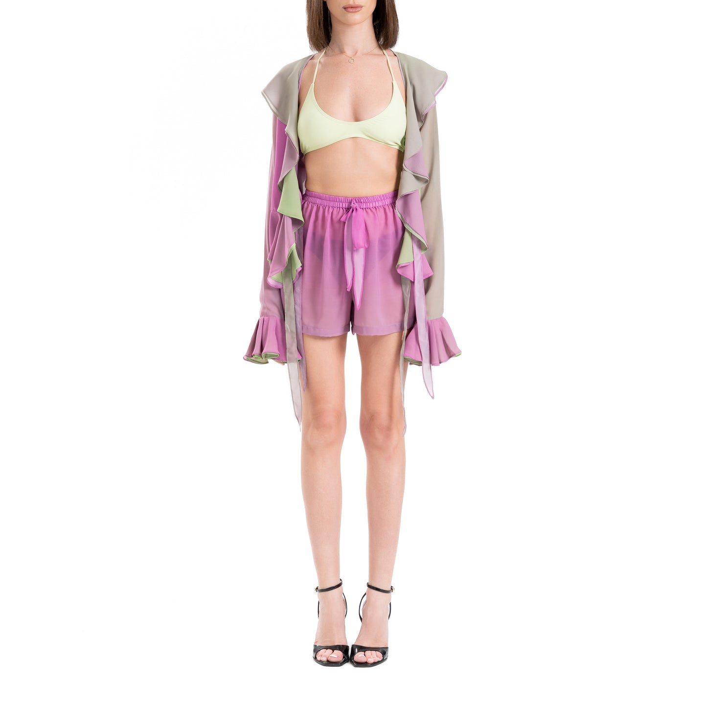 Apple Candy Set Short Cover Up + Short